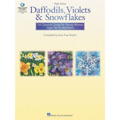 0073999635928 - Daffodils violets + snowflakes