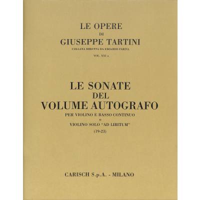 9788850728510 - Le Sonate del volume autografo