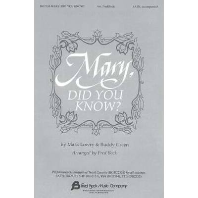 0073999389869 - Mary did you know 0073999389869 - Mary did you know