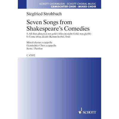 9790001016650 - 7 songs from Shakespeares comedies 9790001016650 - 7 songs from Shakespeares comedies
