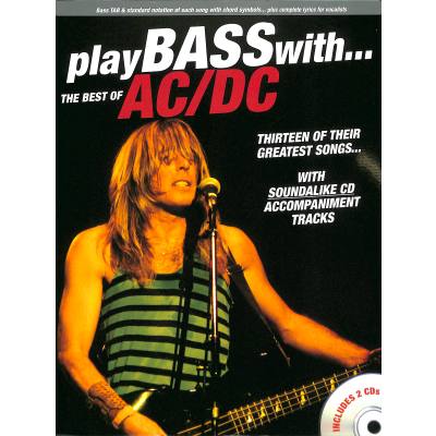Play bass with - the best of AC DC