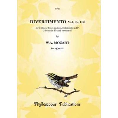 9790570160129 - Divertimento 4 KV 186 9790570160129 - Divertimento 4 KV 186