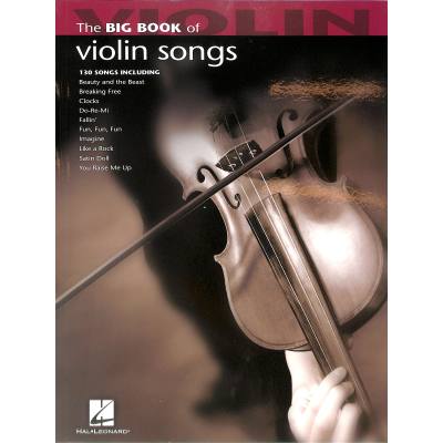 0884088146993 - Noten The big book of violin songs 842214