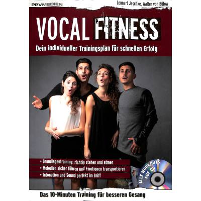 9783941531284 - Vocal Fitness m 1 Audio-CD - Walter von Bülow Lennart Jeschke Kartoniert (TB)