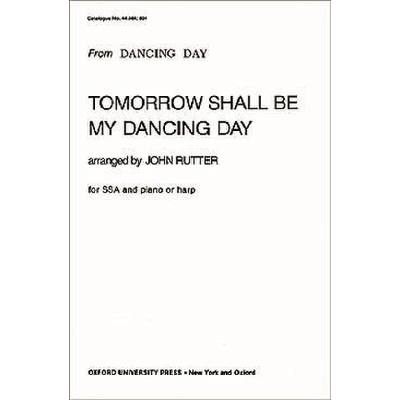 9780193857148 - Tomorrow shall be my dancing day