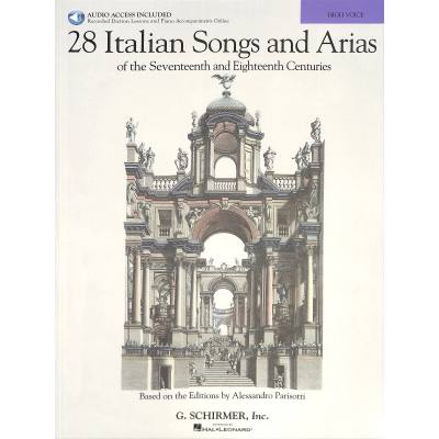 0884088500283 - 28 Italian songs + arias of the 17th + 18th centuries