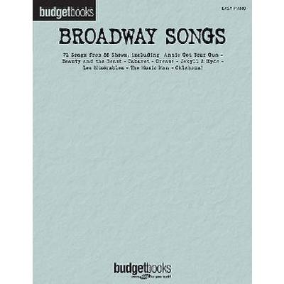 0073999939521 - Budget books - Broadway songs 0073999939521 - Budget books - Broadway songs