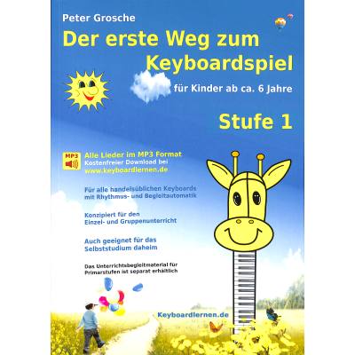 9783839120897 - Der erste Weg zum Keyboardspiel (Stufe 1)Stufe1 - Peter Grosche Kartoniert (TB)