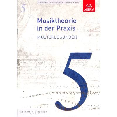 Musterlösungen Stufe 5 - Musiktheorie in der Praxis