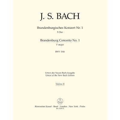 9790006464333 - Brandenburgisches Konzert 1 F-Dur BWV 1046