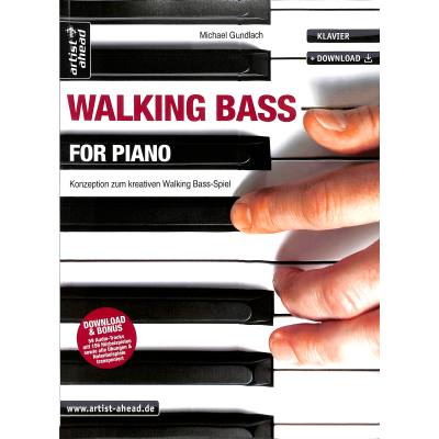 Walking bass for piano