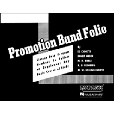0073999762266 - Promotion band folio 0073999762266 - Promotion band folio