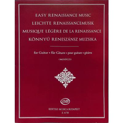 9790080147337 - Leichte Renaissancemusik