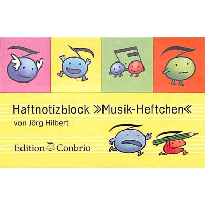 9783909415588 - Haftnotizblock Musik Heftchen