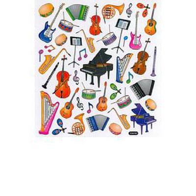 0744286387799 - Stickers sheet instruments 0744286387799 - Stickers sheet instruments