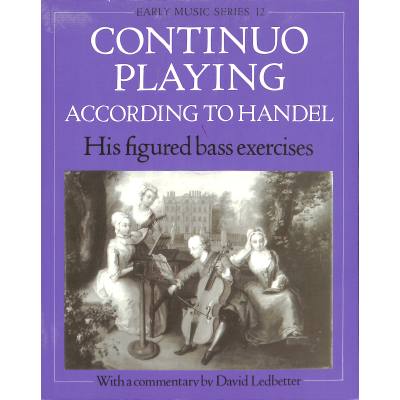 Continuo playing according to Händel