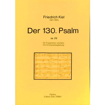 9790202019641 - Der 130 Psalm op 29