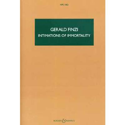 9790060123351 - Intimations of immortality op 29 9790060123351 - Intimations of immortality op 29