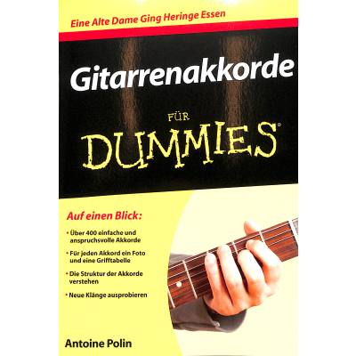 9783527706617 - Gitarrenakkorde für Dummies 9783527706617 - Gitarrenakkorde für Dummies