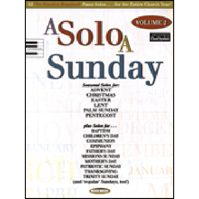 9781423427001 - A solo a Sunday 2
