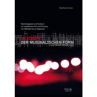 9783476024077 - Lexikon der musikalischen Form