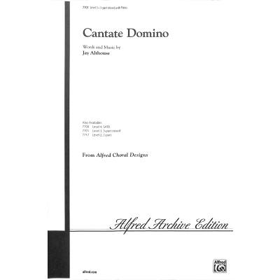 0038081010908 - Cantate domino