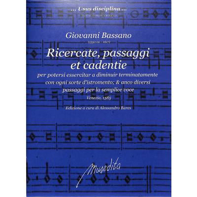 9790520170147 - Ricercate passaggi et cadentie