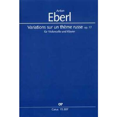 9790007096571 - Variations sur un theme russe op 17 9790007096571 - Variations sur un theme russe op 17