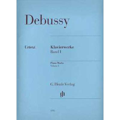 9790201811925 - Claude Debussy - Klavierwerke Band IBd1 - Band I Claude Debussy - Klavierwerke Kartoniert (TB)