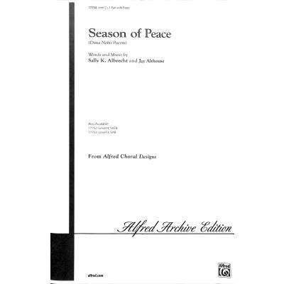 0038081157948 - Season of peace