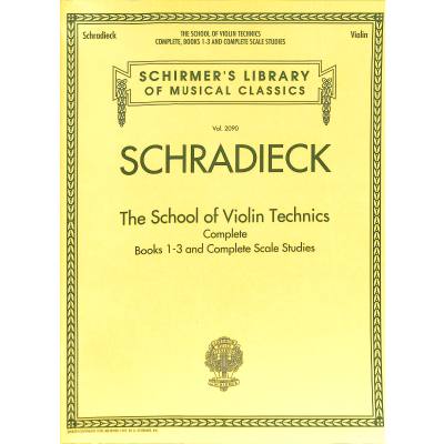 0884088475741 - Schule der Violintechnik 1-3 0884088475741 - Schule der Violintechnik 1-3
