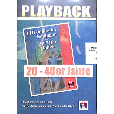 140 deutsche Schlager der 20er - 40er