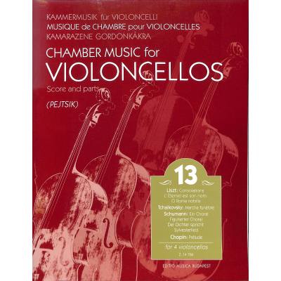 Chamber music for violoncellos 13
