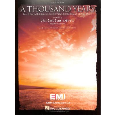 0884088650483 - A thousand years