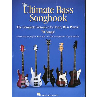 The ultimate bass songbook