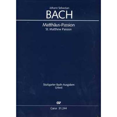 9790007096533 - Matthäus Passion BWV 244 9790007096533 - Matthäus Passion BWV 244
