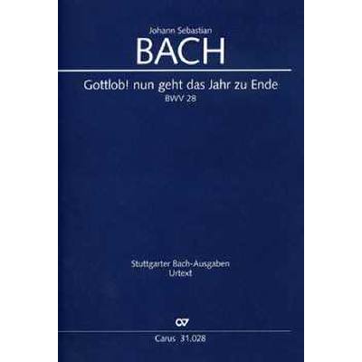 9790007096496 - Kantate 28 Gottlob nun geht das Jahr zu Ende BWV 28 9790007096496 - Kantate 28 Gottlob nun geht das Jahr zu Ende BWV 28