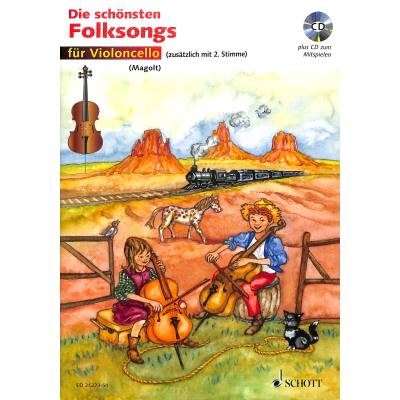 9783795746162 - Noten Die schönsten Folksongs für 2 Violoncello ED 21223-50