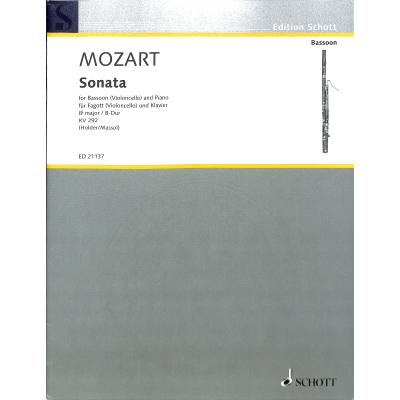 9790001177603 - Sonate B-Dur KV 292 9790001177603 - Sonate B-Dur KV 292