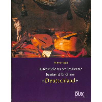 9783868492019 - Lautenstücke aus der Renaissance - Deutschland