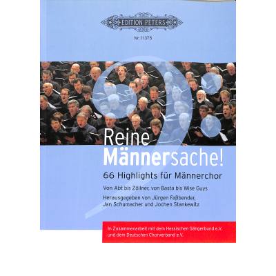 9790014112011 - Reine Männersache! für Männerchor Kartoniert (TB)