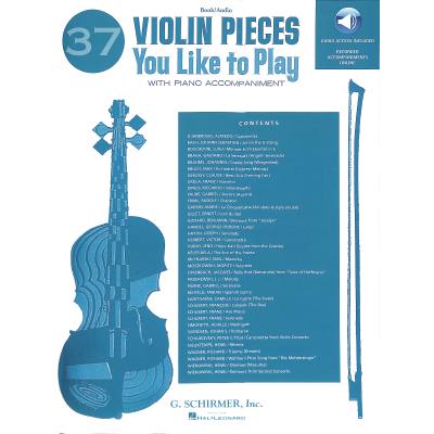 0884088556006 - 37 violin pieces you like to play 0884088556006 - 37 violin pieces you like to play