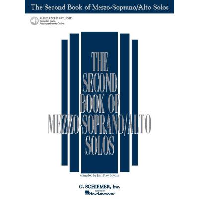 0073999592108 - The second book of mezzo soprano   alto solos