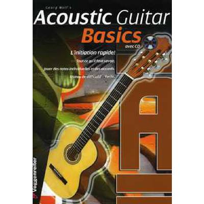 9783802406041 - - Acoust Guitar Basics FRANCAIS Georg Wolf  manuel   incl CD