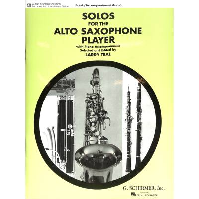 0884088555610 - Solos for the alto saxophone player 0884088555610 - Solos for the alto saxophone player