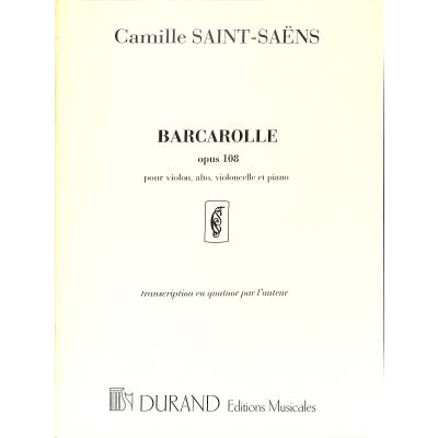 9790044080977 - Barcarolle op 108 9790044080977 - Barcarolle op 108
