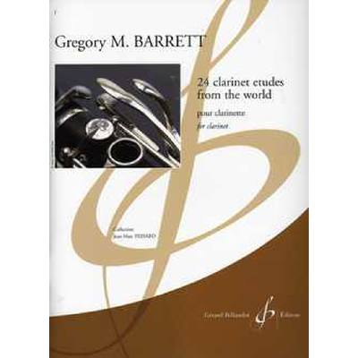 9790043091486 - 24 clarinet Etudes from the world