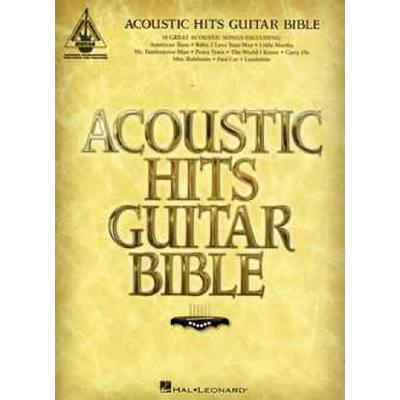 0884088577681 - Acoustic hits guitar bible