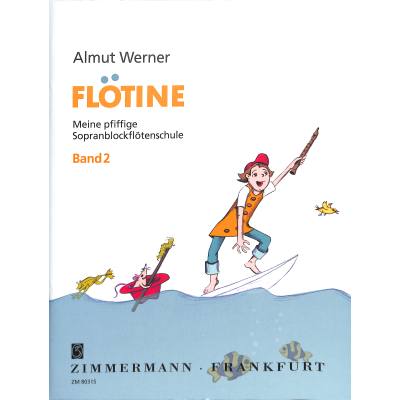 9790010803159 - Flötine   Flötine BlockflötenschuleBd2 - Almut Werner Geheftet