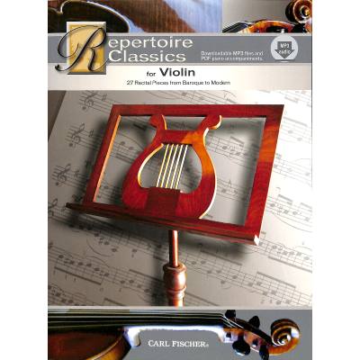 0798408087319 - Noten Repertoire classics for Violin Geige CF -BF73 incl download code